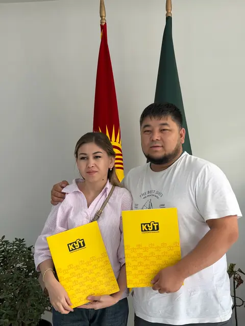 Клиент Osh City с договором на квартиру